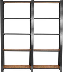 Thumbnail - Simonrack Weitspannregal OFFICLICK 8425437127632 grau, braun 160,0 x 30,0 x 210,0 cm