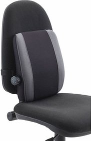Thumbnail - EXPONENT Rückenkissen für Bürostühle anthrazit, 1 St.