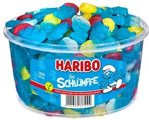 HARIBO die SCHLÜMPFE Fruchtgummi 150 St.