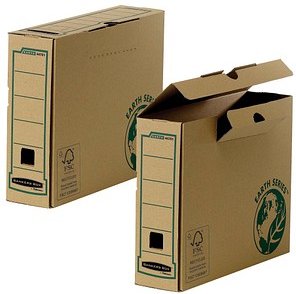 20 Bankers Box Archivboxen Earth Series 80mm A4 braun 8,0 x 31,9 x 25,4 cm