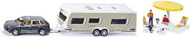 siku PKW mit Wohnwagen 2542 Spielzeugauto