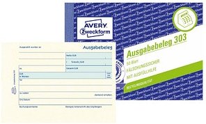 Thumbnail - AVERY Zweckform Ausgabebeleg Formularbuch 303
