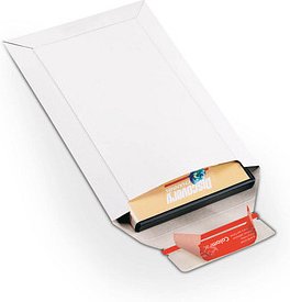 Thumbnail - ColomPac® Kartonversandtaschen weiß für DIN A5, 20 St.