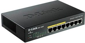 D-Link DGS-1008P/E Switch 8-fach