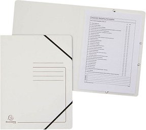 Thumbnail - Exacompta Eckspanner DIN A4 weiß, 5 St.