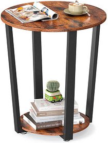 Thumbnail - VASAGLE Beistelltisch braun 50,0 x 50,0 x 57,0 cm, 1 St.