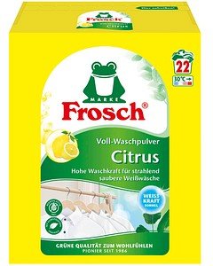 Frosch® Citrus Waschmittel Pulver, 1,45 kg