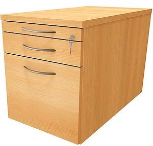 Thumbnail - fm Sidney Rollcontainer buche 3 Auszüge 43,4 x 80,0 x 54,0 cm