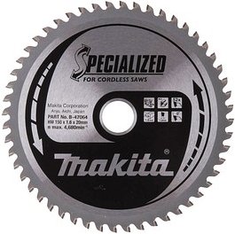 makita B-47064 SPECIALIZED Kreissägeblatt 150,0 mm, 52 Zähne