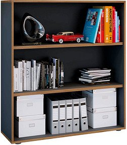 Thumbnail - VCM my office Aktenregal Salia anthrazit, honig-eiche 100,0 cm 32,0 cm, 1 St.