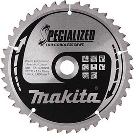 makita B-33663 MAKBLADE Kreissägeblatt 190,0 mm, 40 Zähne