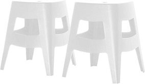 meet powered by PAPERFLOW Hocker TBBELX2.13 weiß, 2 St.