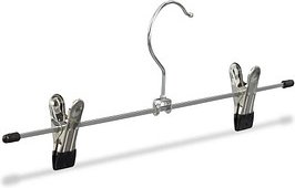 relaxdays Klammerbügel silber, 20 St.