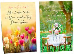 LUMA Aufstellkarte Was ich Dir wünsche... LU-AUFSTELLKARTE_10 Schrift DIN B6, 1 St.