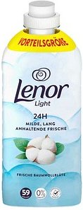Lenor Light FRISCHE BAUMWOLLBLÜTE Weichspüler flüssig, 1,239 l