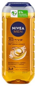 NIVEA 3in1 Active Energy Duschgel 250 ml