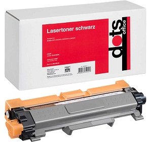 dots schwarz Toner kompatibel zu brother TN-2510XXL