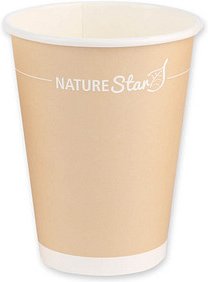 50 NATURE Star Einweg-Kaffeebecher 300 ml