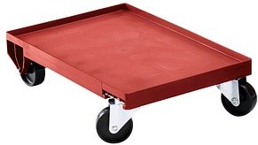 Thumbnail - DURABLE Transportroller rot 41,5 x 62,2 x 15,5 cm bis 250,0 kg