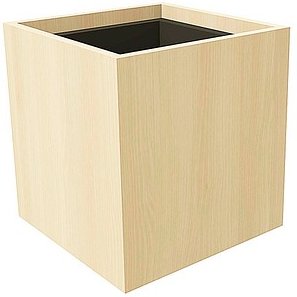 fm Pflanzkübel Plant Holz königsahorn rechteckig 38,0 x 40,0 cm, 1 St.