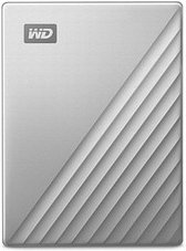 Western Digital My Passport Ultra for Mac 6 TB externe HDD-Festplatte silber