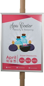 update displays Klapprahmen silber 46,9 x 64,3 cm, 1 St.