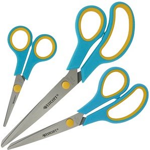 Thumbnail - WESTCOTT Papierscheren-Set Easy Grip, 3 St.