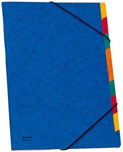 Thumbnail - DONAU Ordnungsmappe 9 Fächer blau, 1 St.