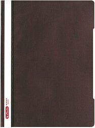 herlitz Schnellhefter Quality Kunststoff braun DIN A4