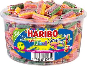 HARIBO Rainbow Pixel Fruchtgummi 150 St.