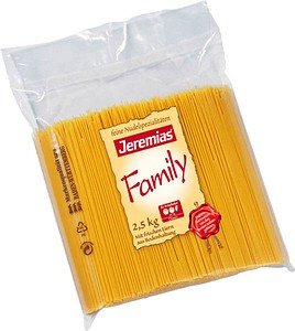 Jeremias® Family Spaghetti mit Ei 2,5 kg