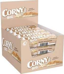 CORNY BIG White Chocolate Müsliriegel 24 Riegel