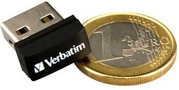 verbatim USB-Stick Store 'n' Stay Nano schwarz 16 GB