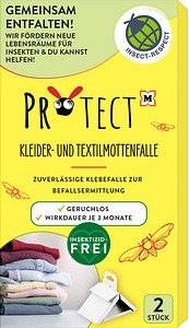 Thumbnail - PROTECT Mottenfalle Kleider- und Textil weiß, 2 St.