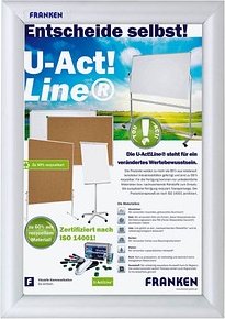 FRANKEN Klapprahmen Security silber 24,1 x 32,8 cm, 1 St.