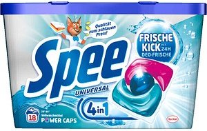Spee UNIVERSAL FRISCHE KICK Waschmittel Caps, 18 St.