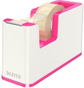 Thumbnail - AKTION: LEITZ Tischabroller WOW Duo Colour perlweiß/pink mit Prämie nach Registrierung