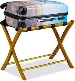 relaxdays Kofferständer 10024306_126 braun, 1 St.