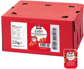 SCHWARTAU Extra Erdbeere Konfitüre, 100 St.