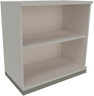 fm Aktenregal Oldenburg weiß 80,0 x 44,2 x 78,1 cm, 1 St.