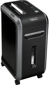 Fellowes Powershred 99Ci Aktenvernichter mit Partikelschnitt P-4, 4 x 38 mm, bis 18 Blatt, schwarz