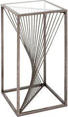 HAKU Möbel Beistelltisch rechteckig Metall bronze 45,0 x 45,0 x 60,0 cm, 1 St.