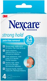 Nexcare™ Pflaster Strong Hold Pain-Free Removal N0904NAMN weiß 7,6 x 10,1 cm, 4 St.