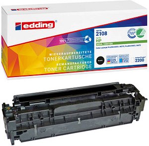Thumbnail - edding EDD-2108 schwarz Toner kompatibel zu HP 305A (CE410A)