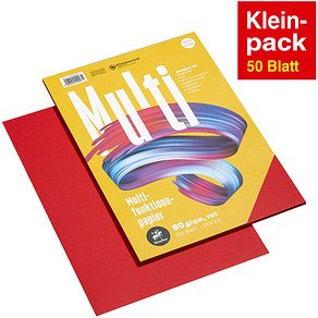 Staufen® Kopierpapier rot DIN A4 80 g/qm 50 Blatt