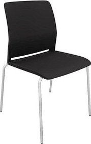 Quadrifoglio Besucherstuhl Close OCLOSV01 NR FSC27 schwarz Kunststoff