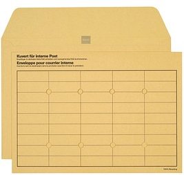 ELCO Hauspostversandtaschen DIN C4 ohne Fenster braun 250 St.