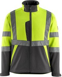 MASCOT® unisex Warnjacke Kiama warngelb, anthrazit Größe 4XL