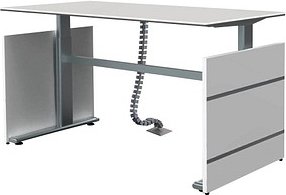 Kerkmann Move Kabeldurchführung 125,0 cm silber