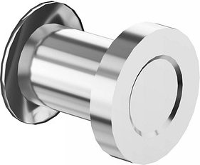 viasit System4 Möbelgriff silber 3,7 x 3,7 x 3,7 cm